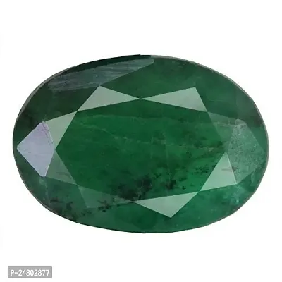 Sidharth Gems Emerald Stone Original 9.25 Ratti Natural Certified Colombian Quality Loose Precious Panna Gemstone-thumb0