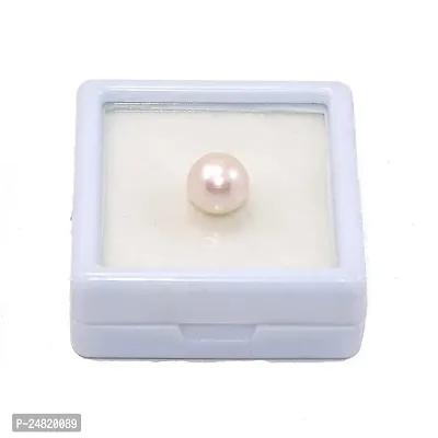 JEMSKART 8.25 Crt (Pearl/Moti) Certified Original Moti Gemstone for Man and Woman