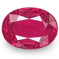 Sidharth Gems 5.25 Ratti/4.45 Carat Ruby (MANIKYA/MANIK/MAANIK Stone) Certified Natural Gemstone-thumb1