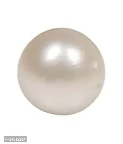 JEMSKART 7.55 Carat Moti Stone Pearl Gemstone Original Certified for Men and Women