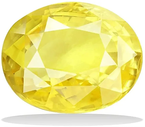 Sidharth Gems 4.50 Carat 5.25 Ratti Unheated Untreated Ceylon Mined Pukhraj Gemstone AAA++ Quality Certified Gemstone