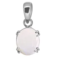 Certified Natural Opal Pendant Locket 9.25 Ratti / 8.52 Carat (Australian Opal) Brilliant Cut Certified Astrological Gemstone-thumb2