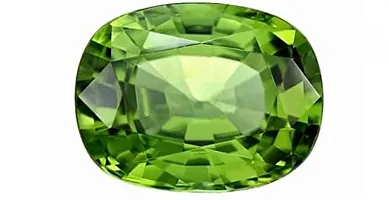 SIDHARTH GEMS 9.00 Ratti 8.00 Carat Lab Certified Peridot Stone Gemstone with Lab Certificate-thumb1