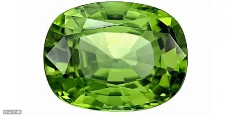 SIDHARTH GEMS 9.00 Ratti 8.00 Carat Lab Certified Peridot Stone Gemstone with Lab Certificate-thumb2