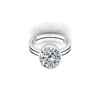 Reliable White Alloy Gemstone Rings For Men And Women-thumb3