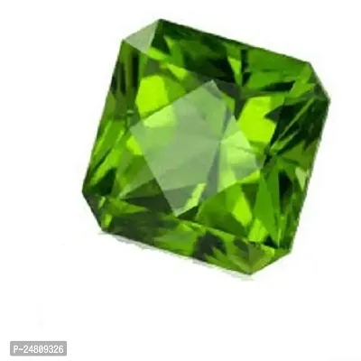 SIDHARTH GEMS 5.25 Ratti/ 4.00 Carat Certified Unheated Untreatet A++ Quality Natural Peridot Loose Gemstone by Lab Certified