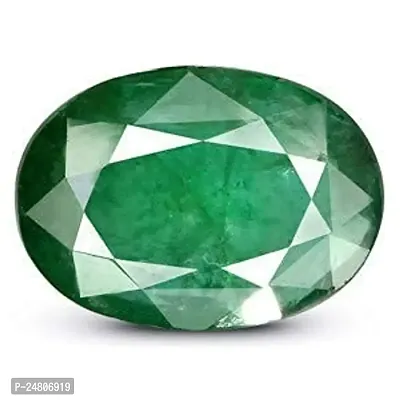 Sidharth Gems Emerald Stone Original 11.25 Ratti Natural Certified Colombian Quality Loose Precious Panna Gemstone-thumb0