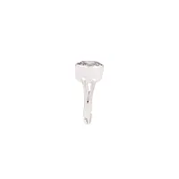 Sidharth Gems 12.25 Ratti 11.00 Carat Natural Quality Rashi Ratna Astrological White Zircon Stone Silver Adjustable Ring for Men and Women-thumb2