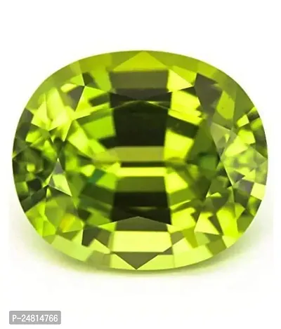 SIDHARTH GEMS 10.00 Carat Certified Unheated Untreatet A+ Quality Natural Peridot Loose Gemstone for Women's and Men's