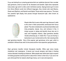 Sidharth Gems 6.25 Ratti / 5.45 Carat Opal Stone Original Certified Natural Australian Unheated Untreated Certified Loose Gemstone-thumb3