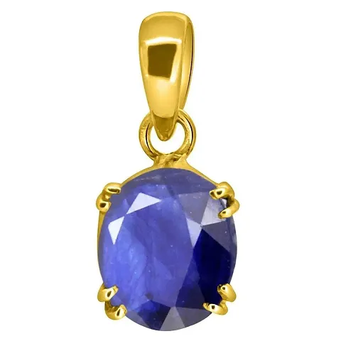 Sidharth Gems 8.25 Ratti/7.20 Carat AAA Certified Plated Pendant/Locket for Men and Women