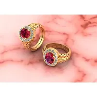 Reliable Red Alloy Gemstone Rings For Men And Women-thumb3