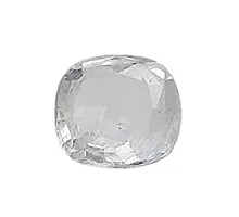 JEMSKART White Sapphire Stone Original Certified 9.25 Ratti 8.00 Carat Non-Treated Safed Pukhraj for Men  Women-thumb1