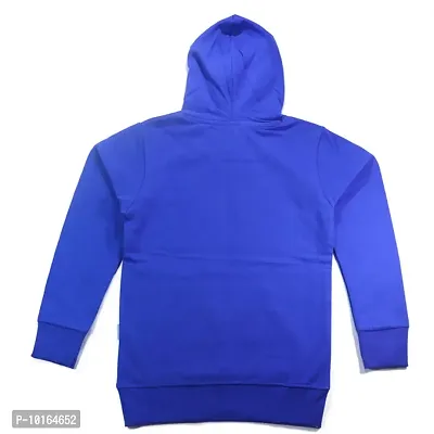 Feel plus Kids Hoodies Sweat Shirt (FP4042) (11-12 Years, Royal Blue)-thumb2