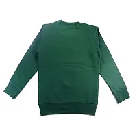 Feel plus Kids Sweat Shirt (3-4 Years, Dark Green)-thumb1