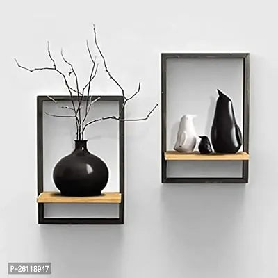 Classic 15Inch Floating Wall Shelves Wall Mounted Set Of 2-thumb0