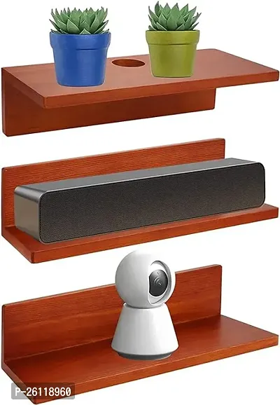 Classic Small Floating Shelves For Wall Pack Of 3-thumb0