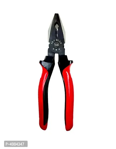 Sky Blue 3 Star New Dull Color Combination Plier 8 Inch