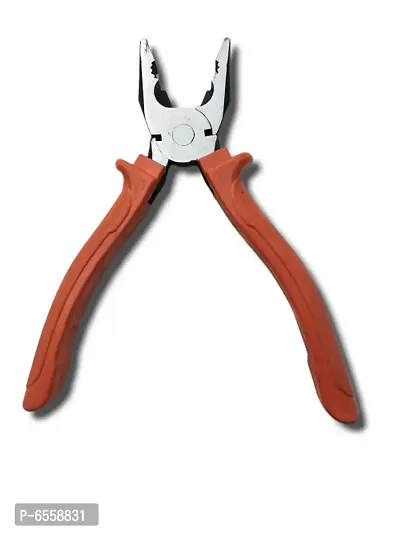 Sky Blue Orange C-rv 8 Inch Combination Plier-thumb4