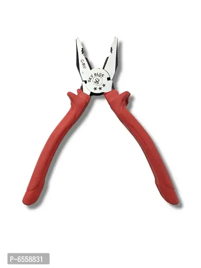 Sky Blue Orange C-rv 8 Inch Combination Plier-thumb5