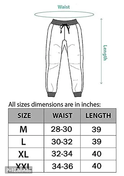 DISSMI®Men's Slim Fit Track Pants Blue with 2 Pockets-thumb4