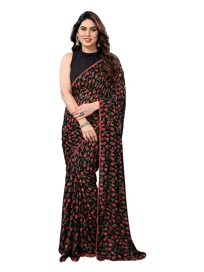 New In Cotton Silk Saree without Blouse piece 