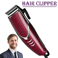 Professional Electric Hair Clipper Titanium Steel Blade Hair Trimmer Trimmer 120 min Runtime 4 Length Settings (MULTI COLOUR)-thumb2