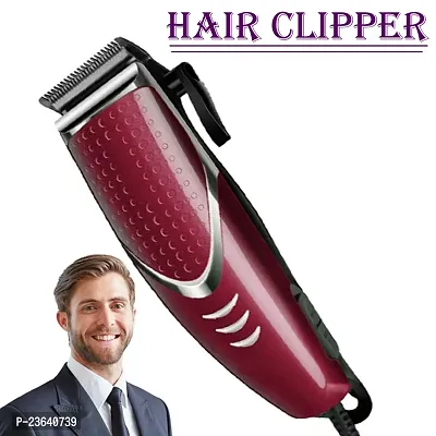 Professional Electric Hair Clipper Titanium Steel Blade Hair Trimmer Trimmer 120 min Runtime 4 Length Settings (MULTI COLOUR)-thumb3