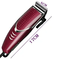 Professional Electric Hair Clipper Titanium Steel Blade Hair Trimmer Trimmer 120 min Runtime 4 Length Settings (MULTI COLOUR)-thumb3