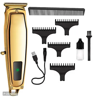 Cordless Rechargeable Hair Trimmer With Display Trimmer 60 min Runtime 4 Length Settings-thumb0