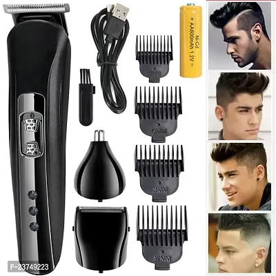Rechargeable Man Cordless Trimmer Trimmer 60 min Runtime 4 Length Settings-thumb0