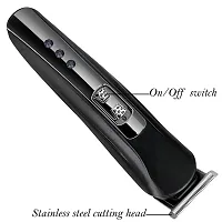 Rechargeable Man Cordless Trimmer Trimmer 60 min Runtime 4 Length Settings-thumb2