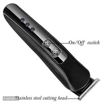 Rechargeable Man Cordless Trimmer Trimmer 60 min Runtime 4 Length Settings-thumb3