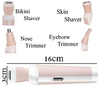 TPM 4 IN 1 Shaver Woman Body grooming Trimmer 60 min Runtime 4 Length Settings-thumb2