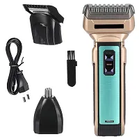 New Professional Cordless Electric Beard  Hair Shaver Razor Styling tool Kit For Men Beard Cutting Trimmer For Men  Women, Salon Purposes-thumb1