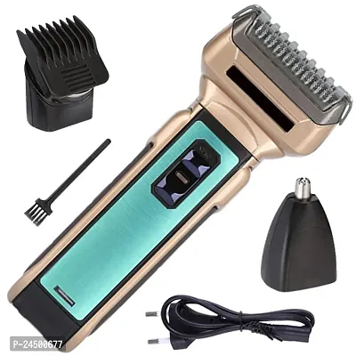 DFER Cordless Professional Shaver For Men With Barber Head and Nose Trimmer Head Shaver For Men
