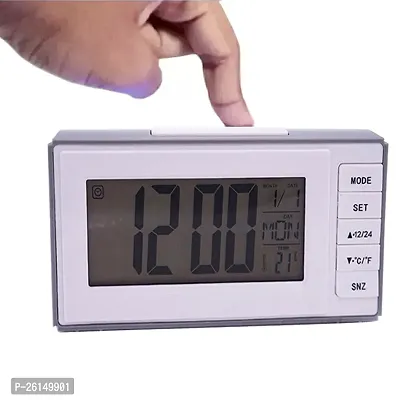 LCD Clock with Night Light Function Alarm Clock-thumb2