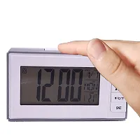Voice Control Large LCD Display Multi-Function Alarm Clock-thumb1