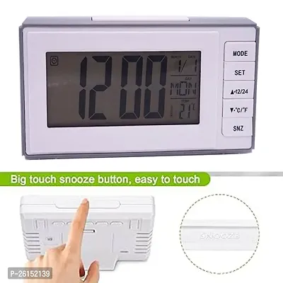 Voice Control Alarm Clock With Large LCD Display-thumb0