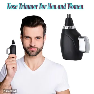 Manual Nose And Ear Hair Trimmer Light Weight Smooth Cutting Machine For Unisex Shaver