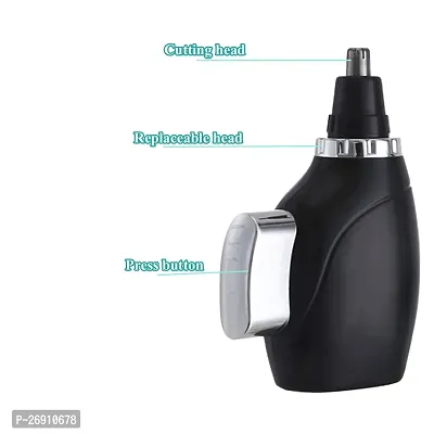 Manual Nose And Ear Hair Trimmer Light Weight Smooth Cutting Machine For Unisex Shaver-thumb4