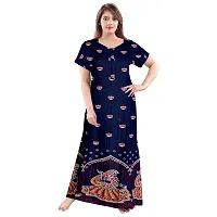 Stylish Cotton Printed Casual Nighty For Women, Pack Of 2-thumb3