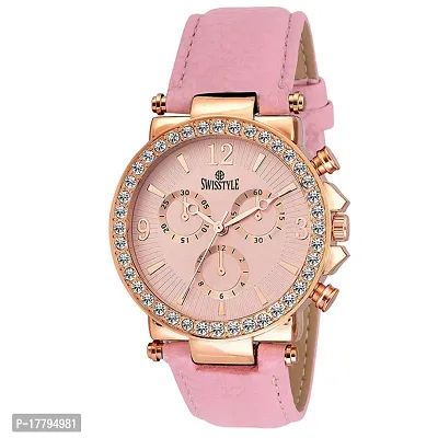 Stylish Fancy Designer Synthetic Leather Analog Watches For Women