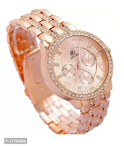 Stylish Fancy Designer Metal Analog Watches For Women-thumb0