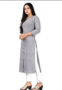 Women Style  Kurti Three-Quarter Sleeves-thumb3