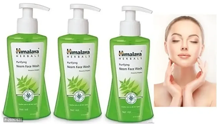 Professional Purifying Neem Face Wash Pack Of 03-thumb0