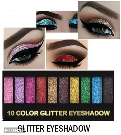 Professional 10 Color Glitter Eyeshadow-thumb0