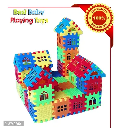 Building Blocks For Kids, House Building Blocks with Windows, Block Game For Kids - 150 PCS