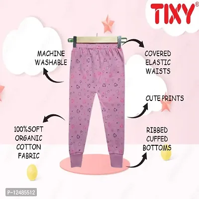 TIXY Track Pant for Baby Boys & Baby Girls Multicolor Pajyamas ( Pack of 6 ) (2-3Years, 6)-thumb4