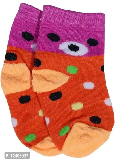 TIXY Unisex Baby & Kids Soft and Comfortable Warm Anti Slip Socks ( MultiColor Pack of 6 & 12 ) (3-7 Years, 12)-thumb3